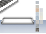 Barrier-Free Trench Drain Shower Pans