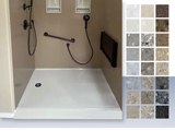 Wheelchair Low Profile Showers with Ramp